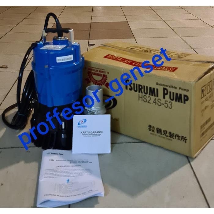 BEST SELLER POMPA CELUP TSURUMI HS2.4S ( SUBMERSIBLE PUMP ) 2 INCH
