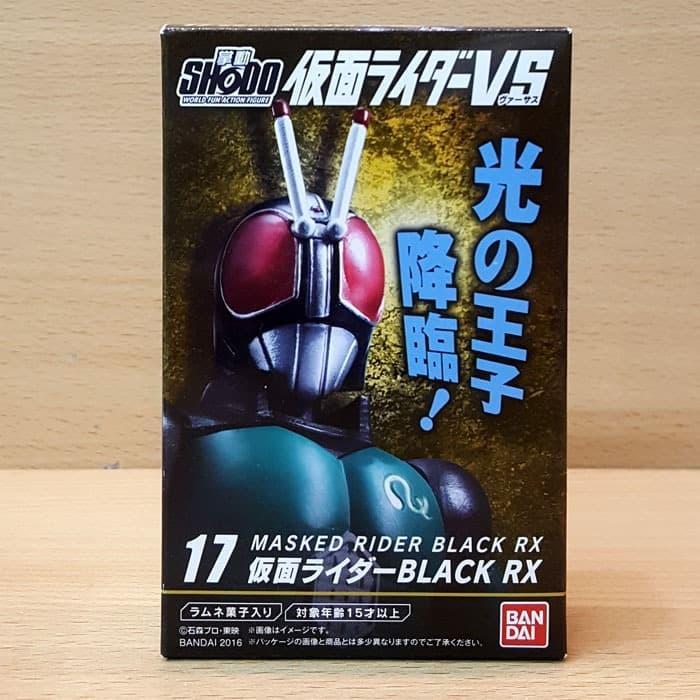 SHODO KAMEN RIDER VERSUS VS 4 [#17 Kamen Rider Black RX + Revolcane] 100mm 1-18 Scale Action Figure
