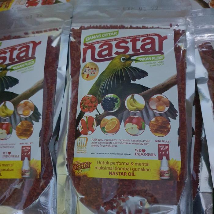 VOER NASTAR ORIGINAL PAKAN BURUNG PLECI