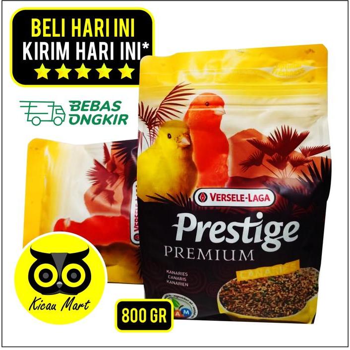 KICAU MART Prestige Kenari Canary Premium Versele Laga Import Prestige Kenari Canaries Mix Seed 800