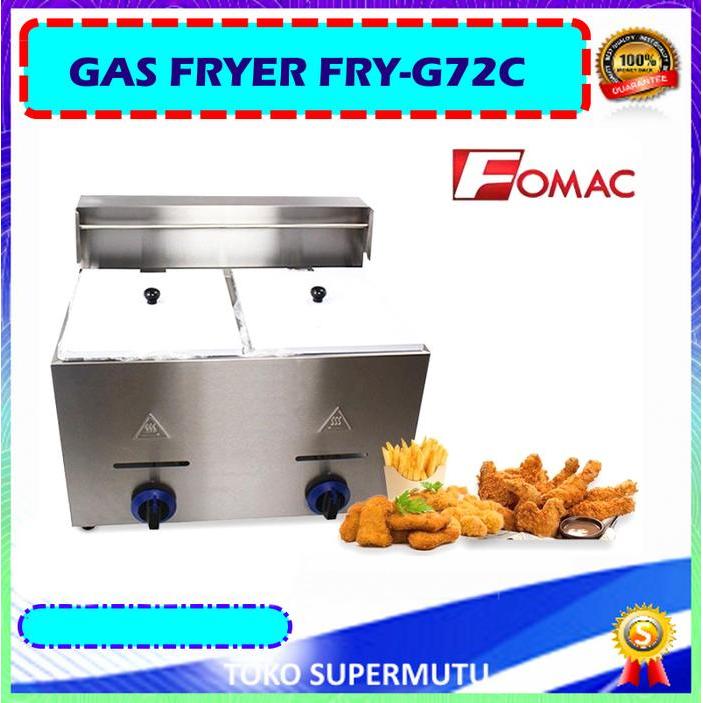 Gas Deep Fryer FOMAC FRY-G72C