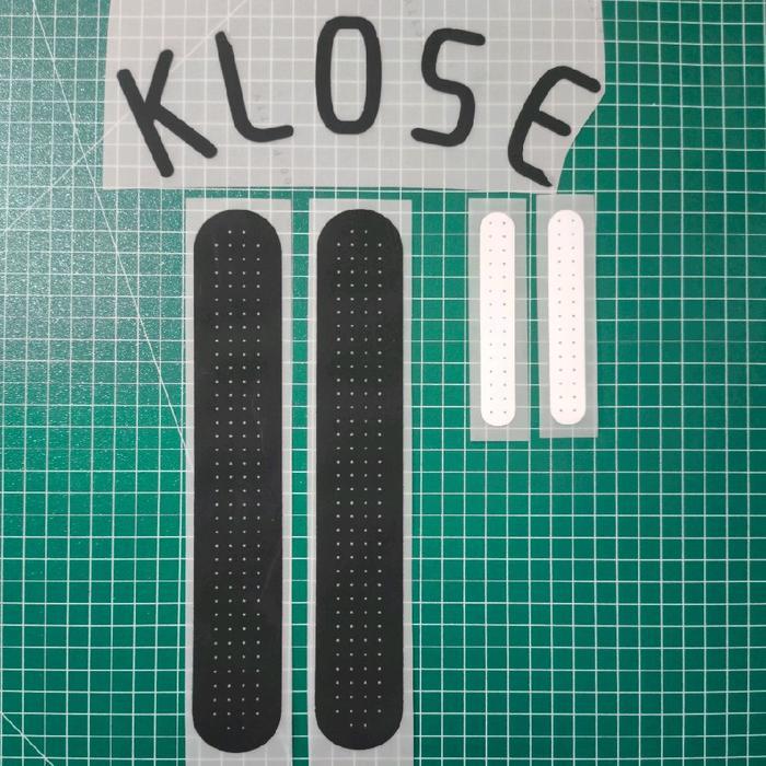 Terbaru Nameset Jerman 2008 Klose Poly Hk