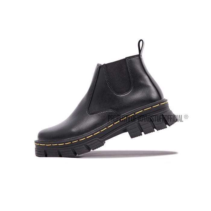 Voyagstuffofficial - Xavior Sepatu Boots Woman Black