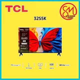 TCL Smart Google TV QLED 32 40 & 43 Inch S5K & S4K FHD HDR10 WiFi USB HDMI Digital DVB-T2 Dolby - 32
