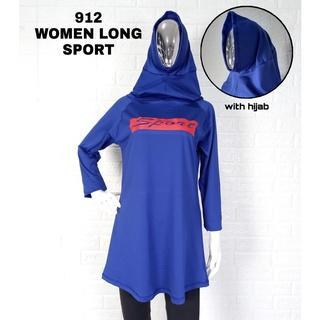 Terlaris Atasan Senam Muslimah Zumba/Pakaian Senam Hijab/Baju Senam Berhijab/Pakaian Olahraga