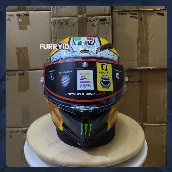 HELM FULL FACE AGV PISTA GP-RR JOAN MIR WORLD CHAMPION