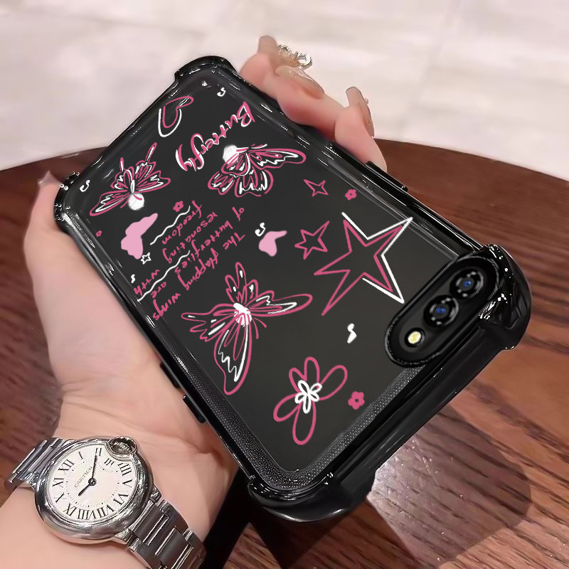 Casing Hp Untuk OPPO A5 A3s A12E Realme C1 Case Casing HP Softcase Ponsel Anti-sidik jari Soft Shell