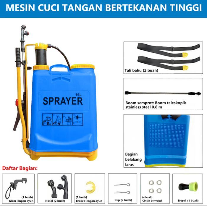 SHIER Tangki Sprayer Manual 16 Liter Alat Semprotan Hama Padi Sprayer