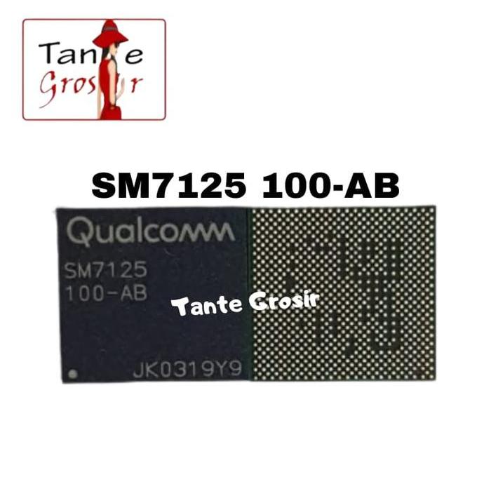 IC CPU SM7125 100-AB OPPO RENO 4 REDMI NOTE 9 PRO ORIGINAL