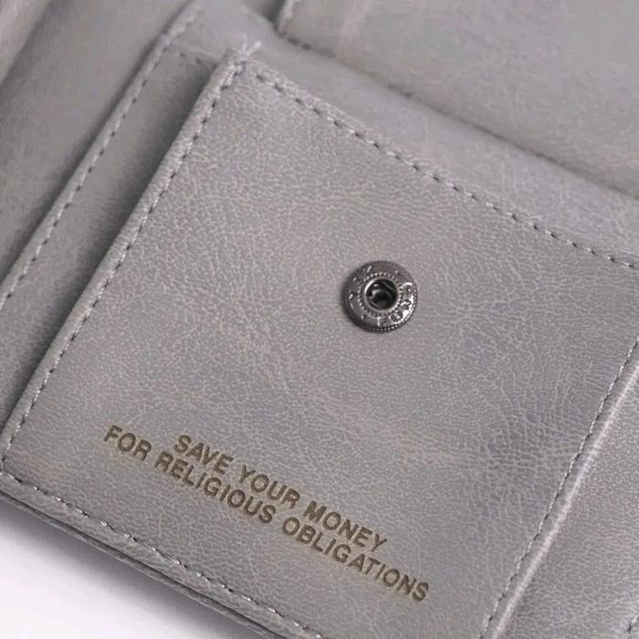 TERJAMIN Levish Grey Wallet / Dompet Skymo