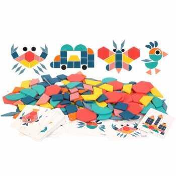 Mainan Anak Jigsaw Puzzle 3D Children Toy 180Pcs Bahan Kayu
