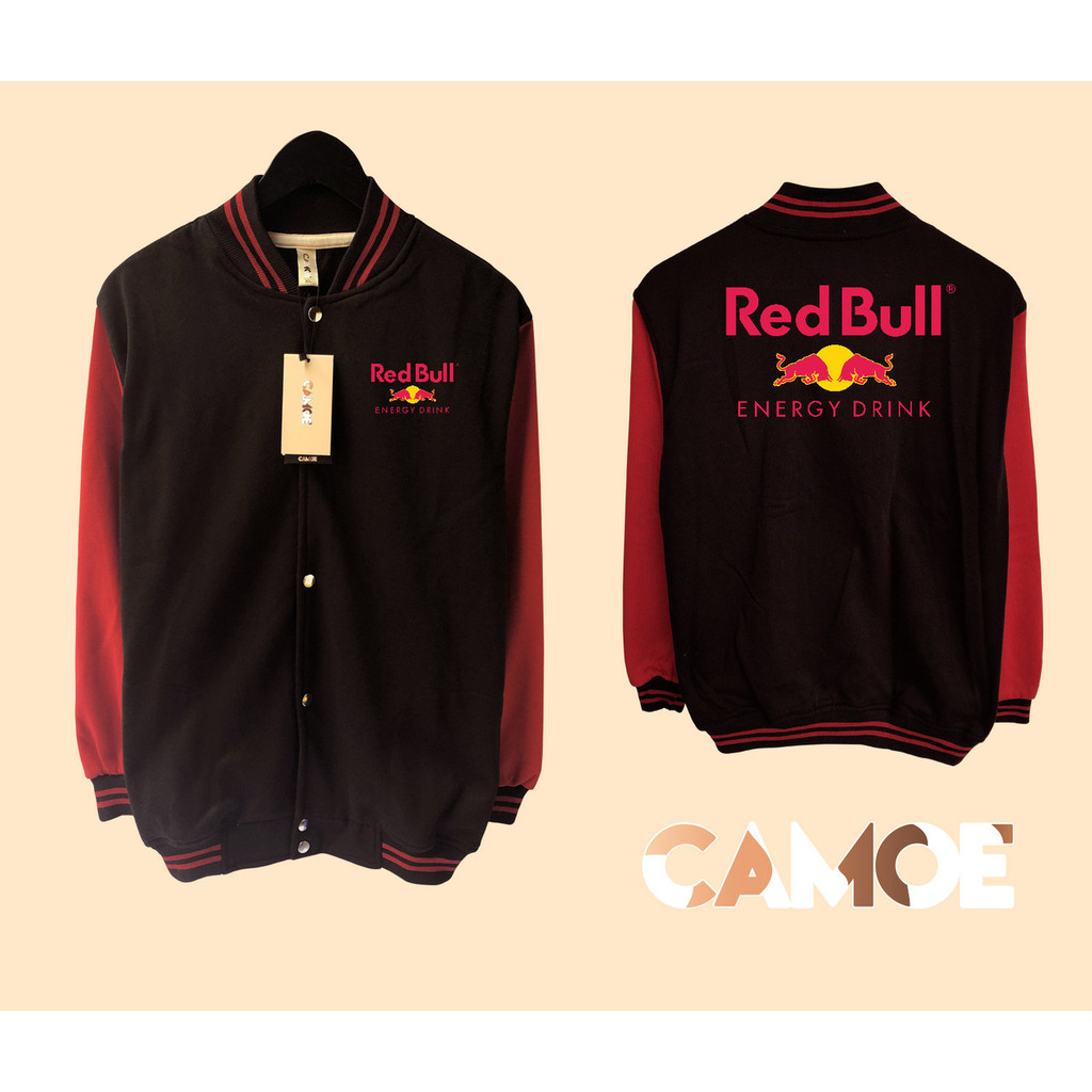 Jaket Baseball Varsity Redbull Energy Drink logo