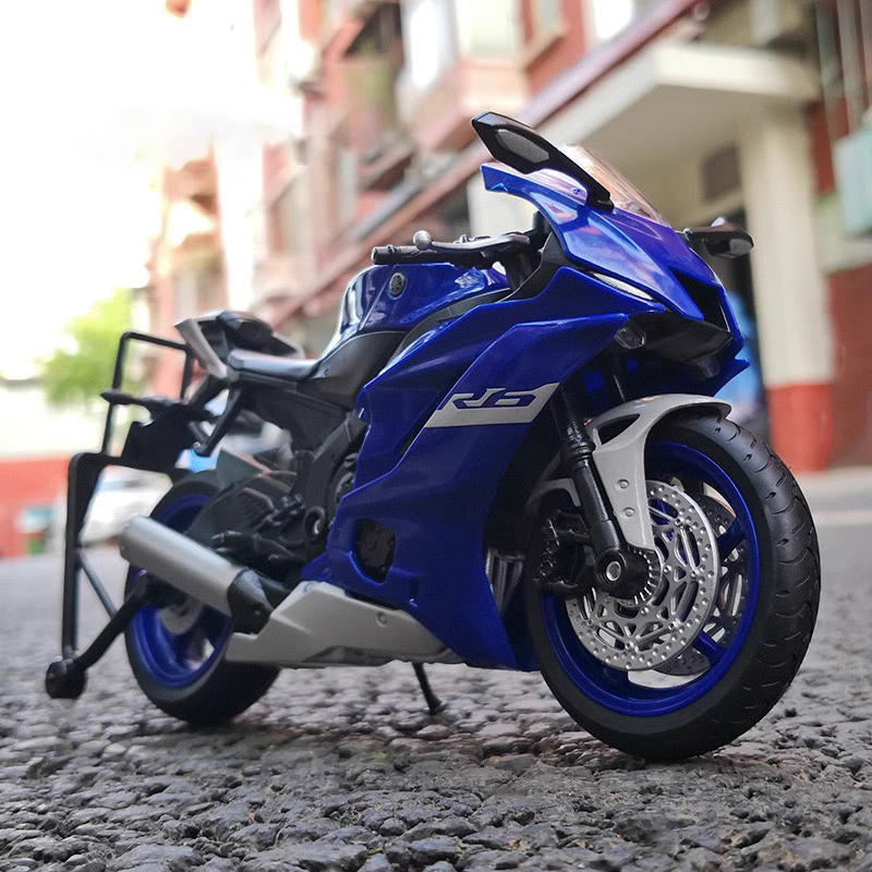 WELLY 1/12 Yamaha YZF-R6 Die Cast Motorcycle Model Toy Vehicle