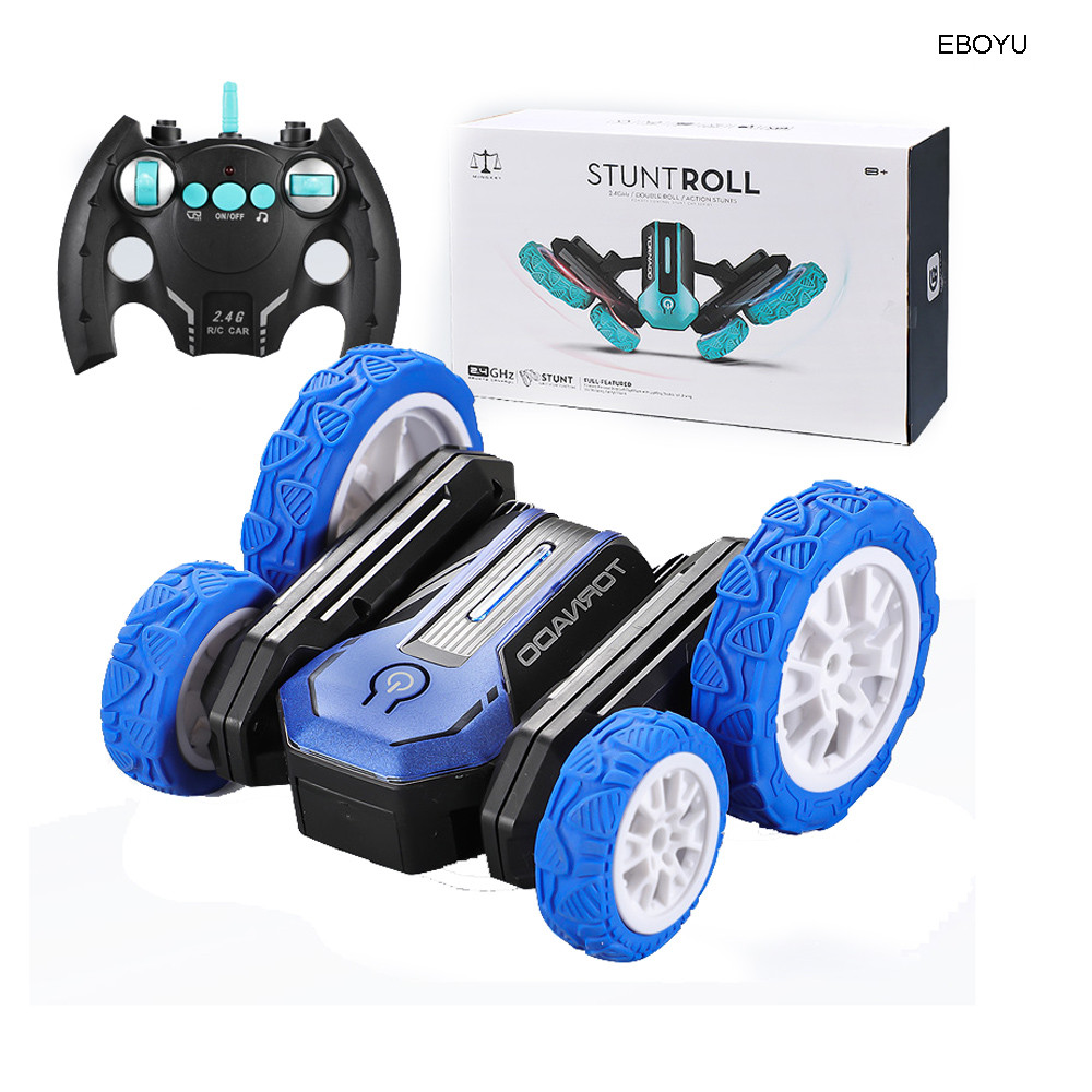 EBOYU 802 RC Car 2.4Ghz 4WD RC Stunt Car Remote Control Race Car