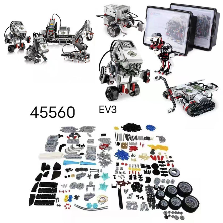 Compatible with EV3 Blocks 45544 Parts Pack 45560 Teaching AIDS Robot