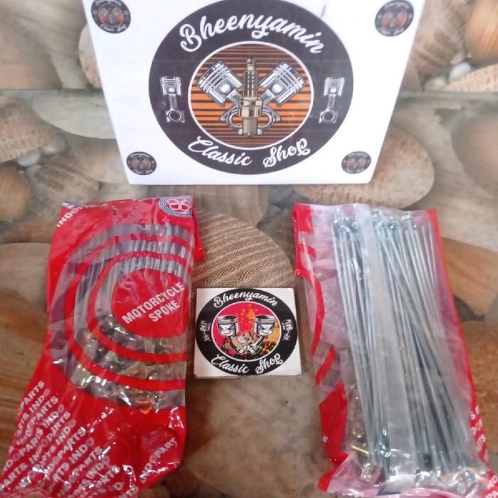 Jari Jari Ruji Velg Suzuki RC80 RC 80 RC100 RC 100 Spirit DK New Bravo Blackbravo Jet Cooled RC110
