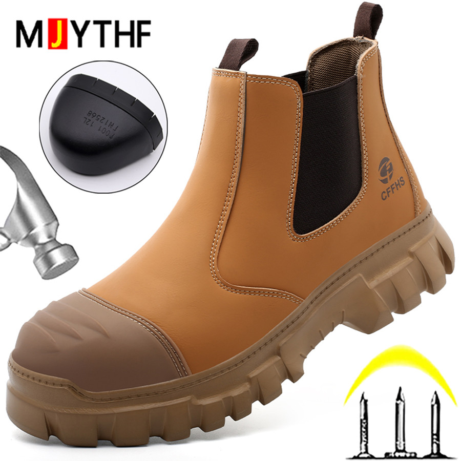 Sepatu Safety Pria Anti Benda Tajam dan Anti Hantam dengan Sol Ringan untuk Kaki Nyaman dan Aman di 
