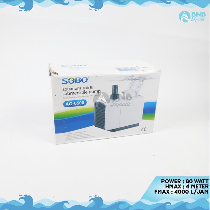 SOBO AQ-6500 WATER PUMP POMPA CELUP AQUARIUM HIDROPONIK SOBO