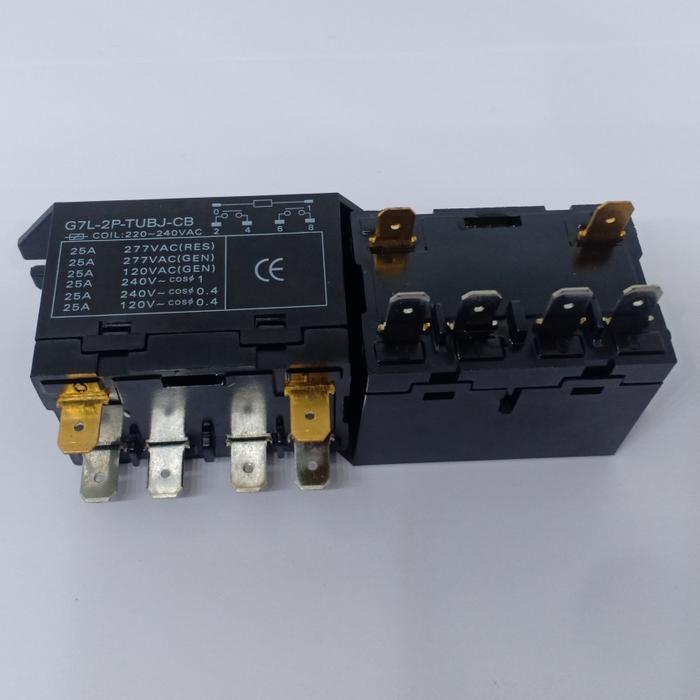 RELAY COMPRESSOR/ KOMPRESOR AC G7L-2P-TUBJ 220-240 VAC 25A TERBAIK