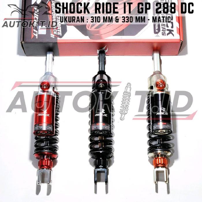 Diskon - Shock / Shockbreaker Ride It Gp 288 [ Dc ] Double Click Matic Untuk Vario, Beat, Mio,