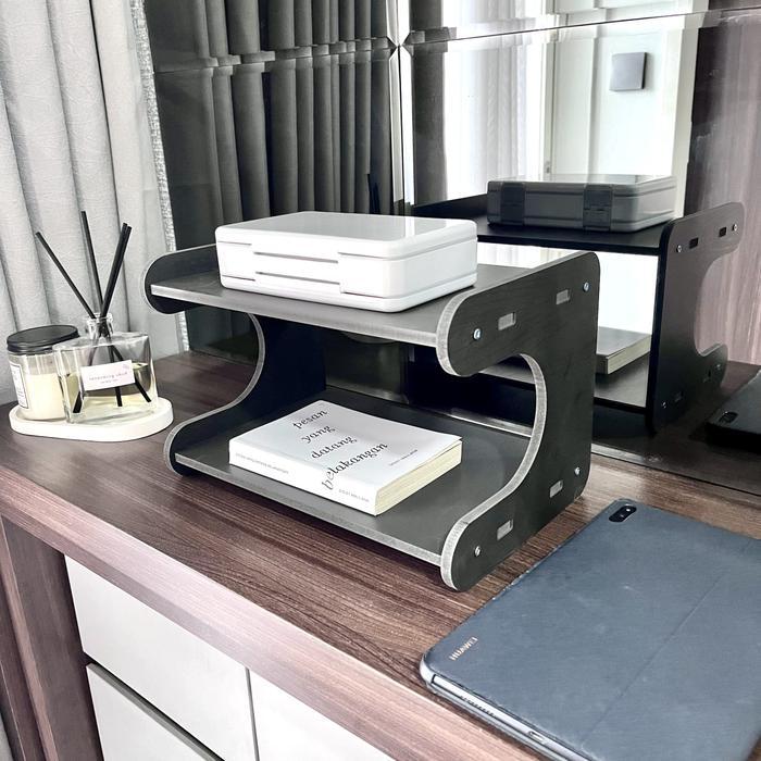 Super Murah Gems - Rak Meja Minimalis Serbaguna Rak Organizer Meja Kerja / Meja Rias Z1077 - Gt