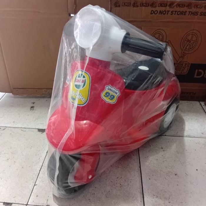MOTOR VESPA MAINAN ANAK RODA 3 (TIDAK ADA MUSIK)