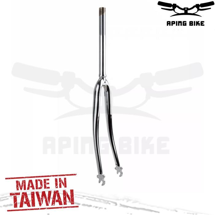 Fork Fixie 700C Taiwan Chrome Garpu Sepeda Fixie 700C