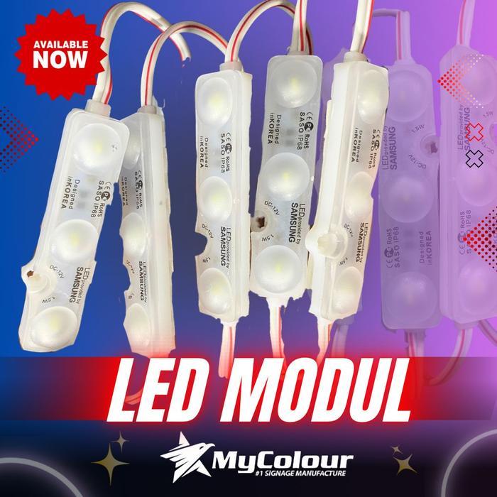 Led Modul 3 Mata 12V Chip Samsung Tbk