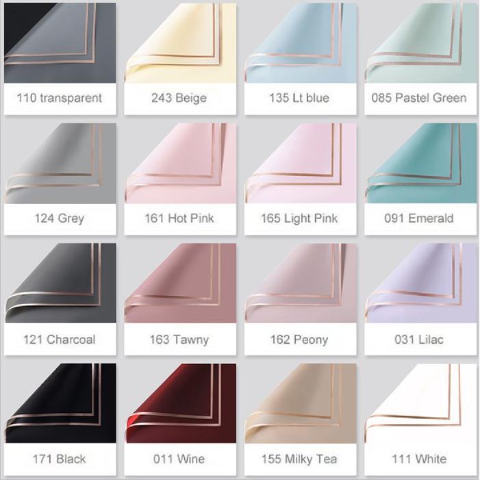 Sale Kertas Buket Bunga - 0820 Wrapping Buket. Paper Wrapping. Tisu Buket.