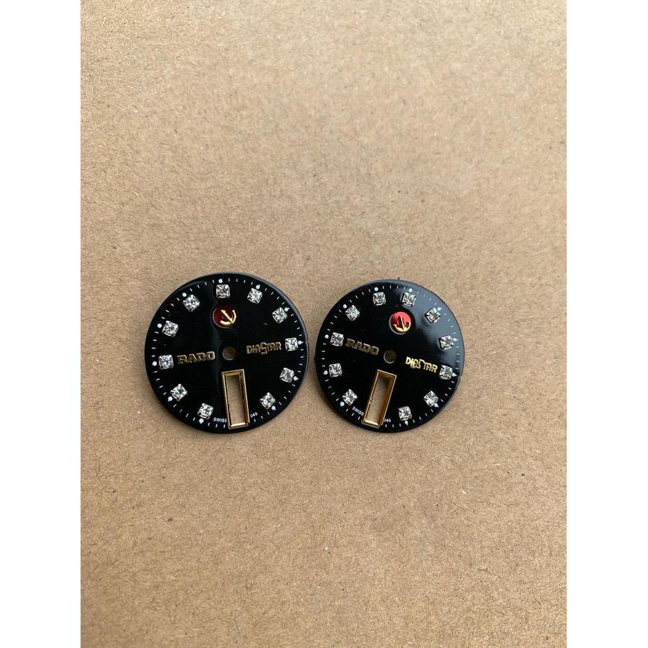 Plat Dial Jam Tangan Rado Diastar Diameter 25 Mm Aftermarket Premium Original
