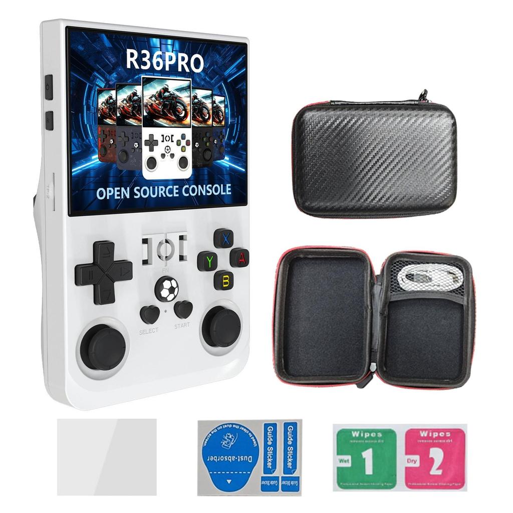 2025 R36S Pro Game Console Retro 128gb Consola R36s R36 S R36h Rs36s K36 Konsole Consolle Jeux