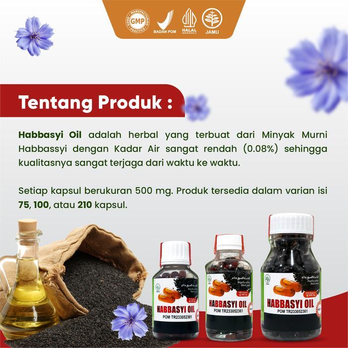 BpomKapsul Minyak Habbatussauda Ethiopia Habbasyi Oil Original #Gratisongkir