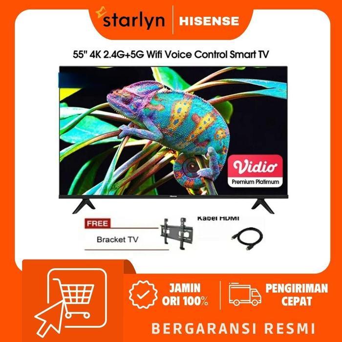 HISENSE 58A6100K LED TV 58 INCH 4K SMART TV VIDAA 58A6100 / 58 A6100K