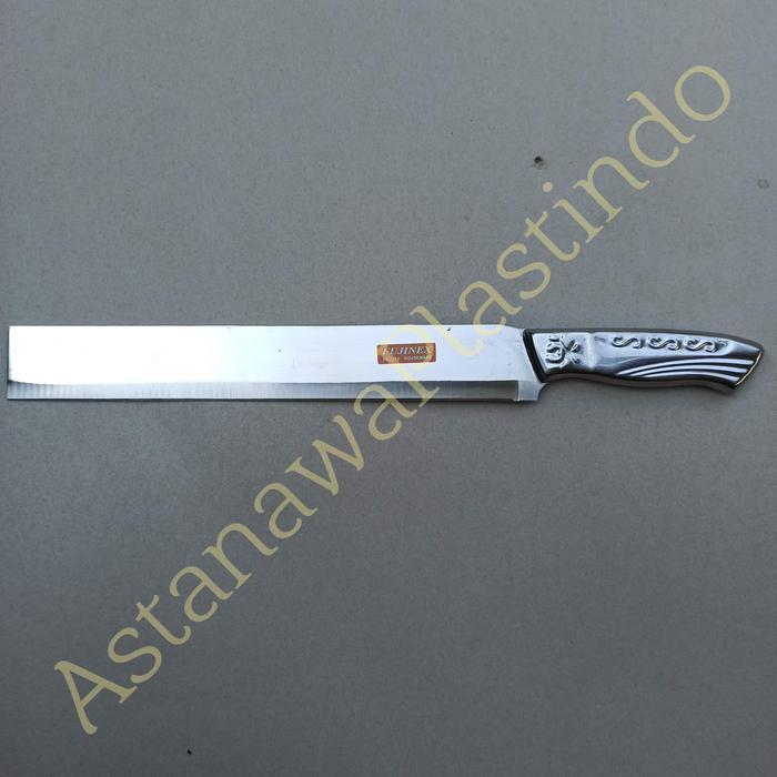 Pisau Buah Stainless Steel 40 Cm Panjang Piso Semangka Melon Terbaik