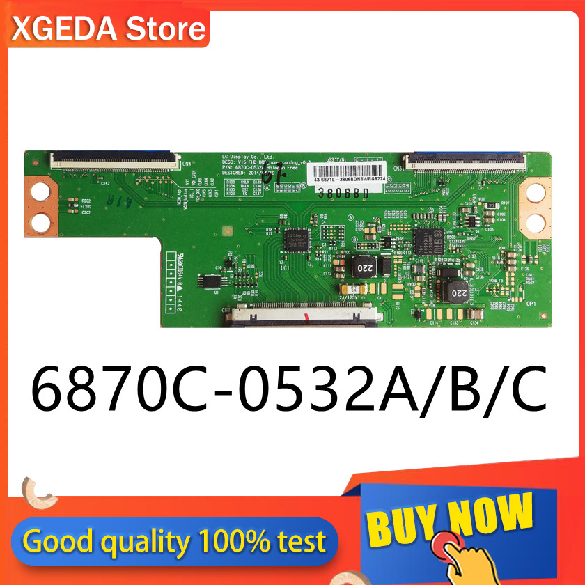 Good test original 6870C-0532A T-con board for LG 6870C-0532B 6870C-0532C logic board for connect