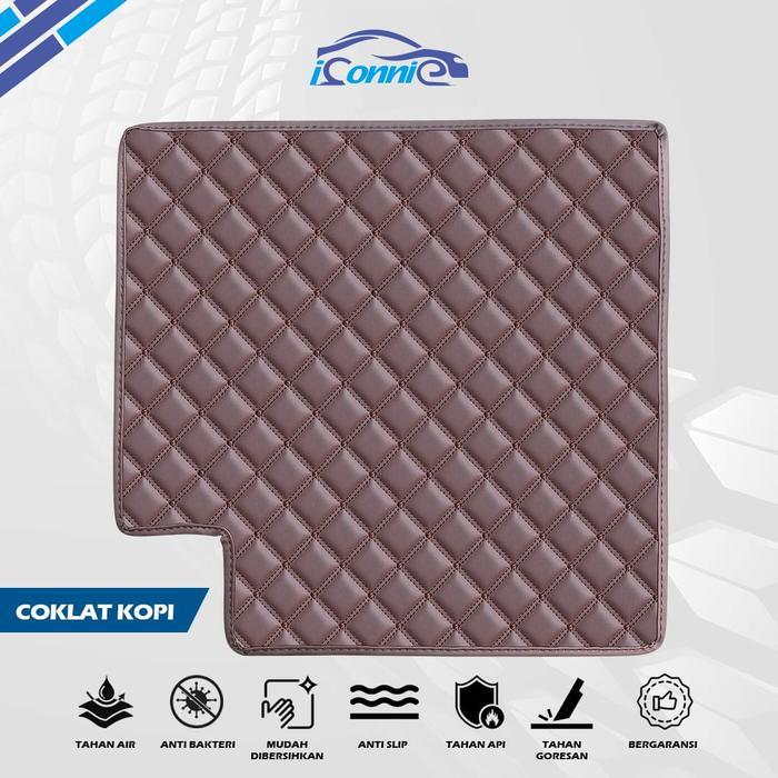 Karpet Mobil Iconnie Toyota Innova Reborn 2016-2025 Fullset Bagasi - cofee, 2016-2023 matic