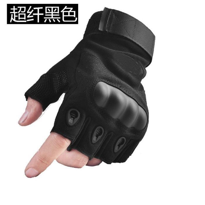 Sarung Tangan Motor Tactical Half Jari Knuckle Outdoor