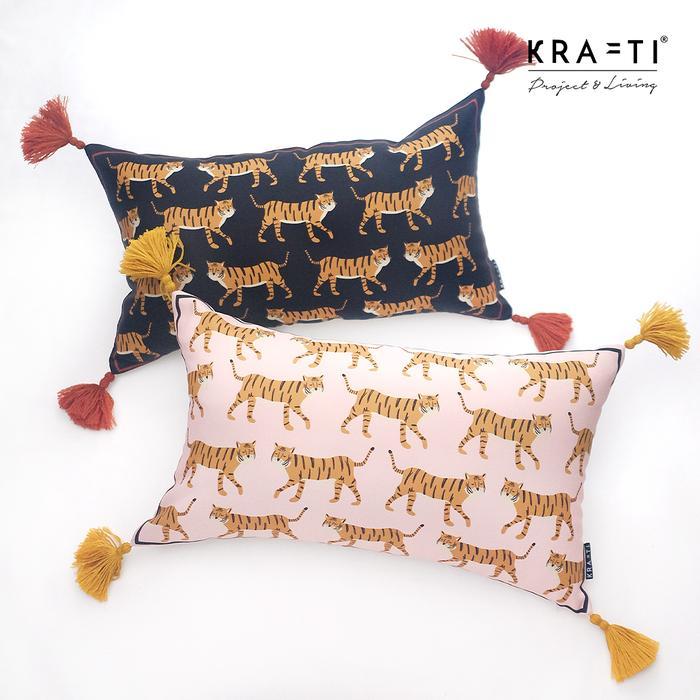 [] Bantal Sofa / Bantal 30x50cm / Bantal Motif Tiger / Bantal Macan