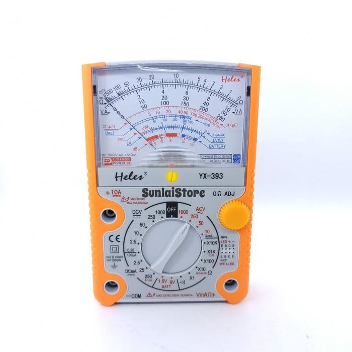 Multitester Multimeter Heles Yx-393 393 Original