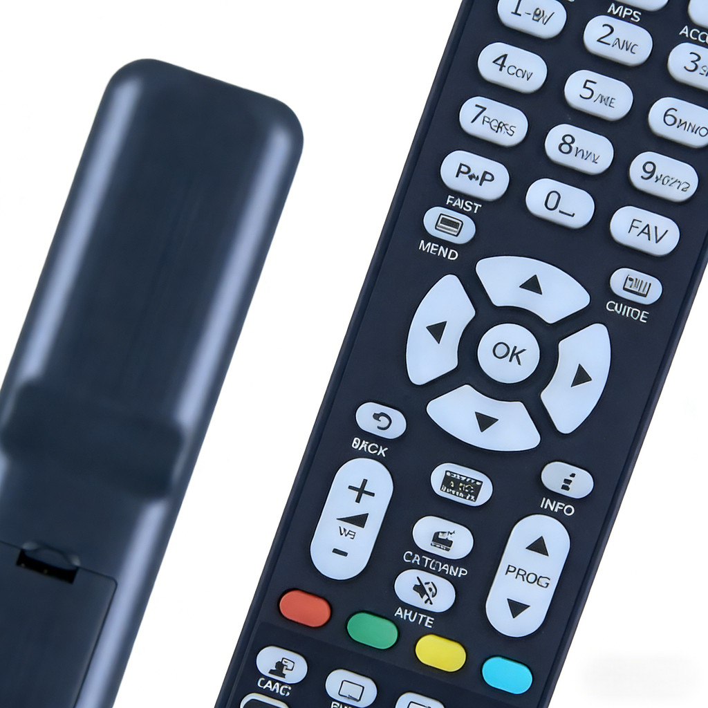 Premium IPTV OTT Setrix Transcoding Remote Control Universal IR Remote for Set-Top Boxes & Smart TVs