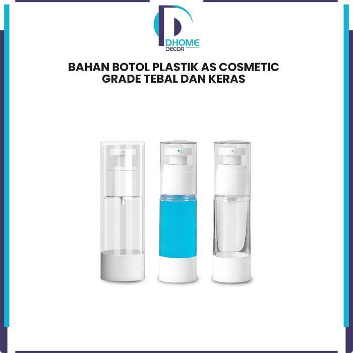 [COD] DH C1123 Botol Lotion Serum Kosmetik Airless Pump 50ml Travel Size