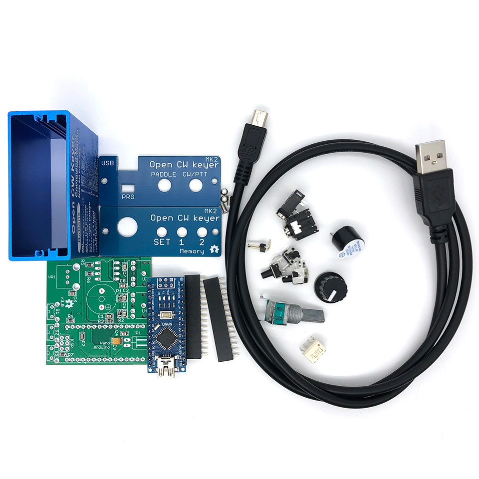 OPEN CW KEYER MK2 KIT / FINISHED