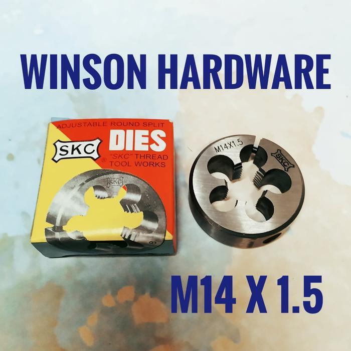 Mata Senai Skc M14X1.5 Snai Snay Sney Snei Dies Drat Baut M 14 X 1.5 #Gratisongkir