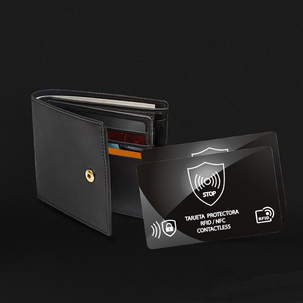 5Pcs RFID Blocking Card One Card Protects Entire Wallet RFID Card Blocker Portable Credit Card