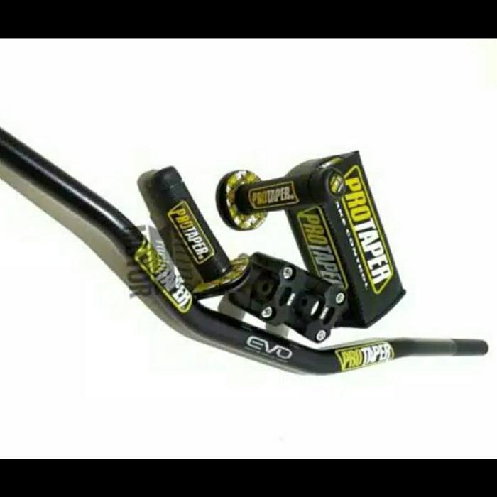 Stang Fatbar Protaper Evo Low Paket -Busa/ Handrip/Klx Crf Nmax Vixion