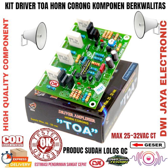 FREE ONGKIR KIT DRIVER AMPLIFIER HORN CORONG TOA VACCO BISA COD