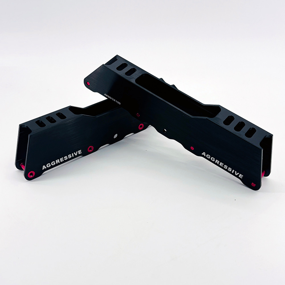 Speed Skate Aggressive Frame Inline Skate Frame Rocker Slalom Skating Base 4x90/3*100 4x100/3*110