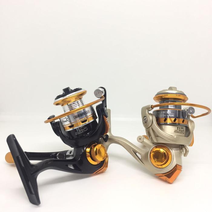 Reel Katana Gt 500 - 2000 11+1Bb Putaran Tanpa Jedah Putaran Smooth Terbaru Reel Joran