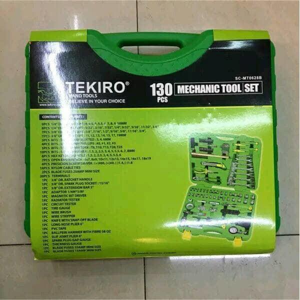 Kunci sok set 130 pcs merk tekiro made in japan