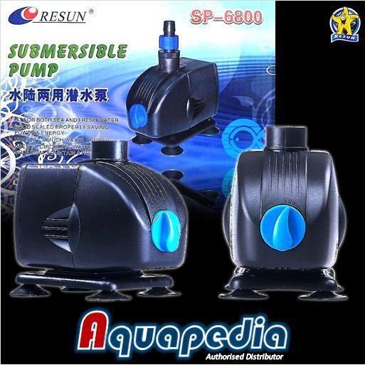 Resun Sp6800 Pompa Celup Aquarium Aquascape Kolam Sp-6800 Redy Stok